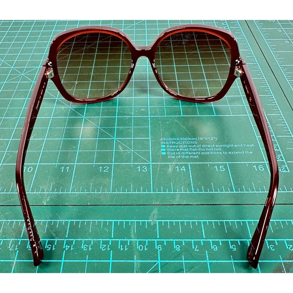 Calvin Klein Sunglasses CK19538S 210 Crystal Brown Brown Gradient Oversized